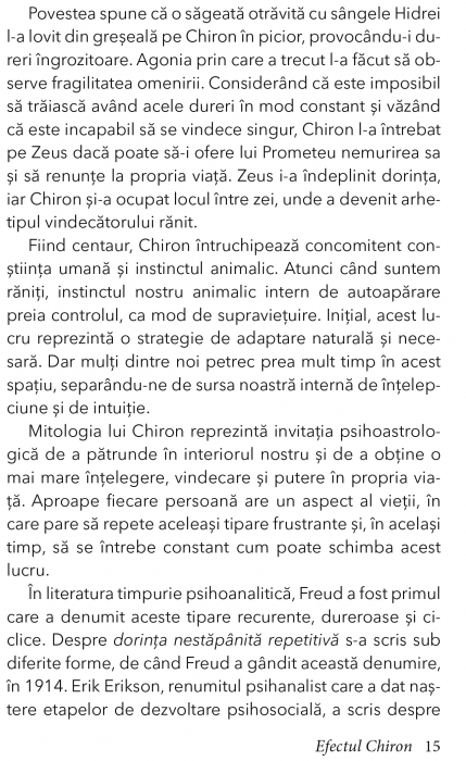 Efectul Chiron de Lisa Tahir, LSCW [8]