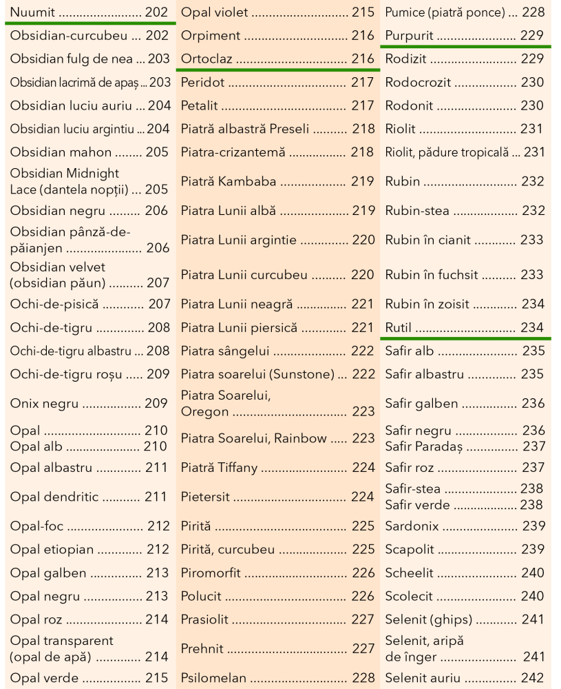Enciclopedia Cristalelor [6]