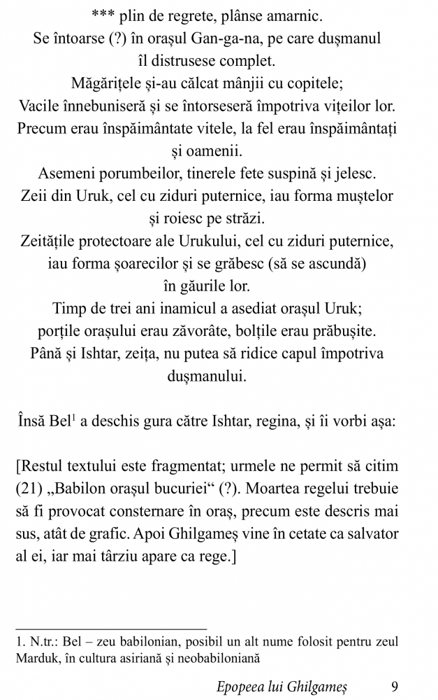 Epopeea lui Ghilgames de William Muss-Arnolt [3]