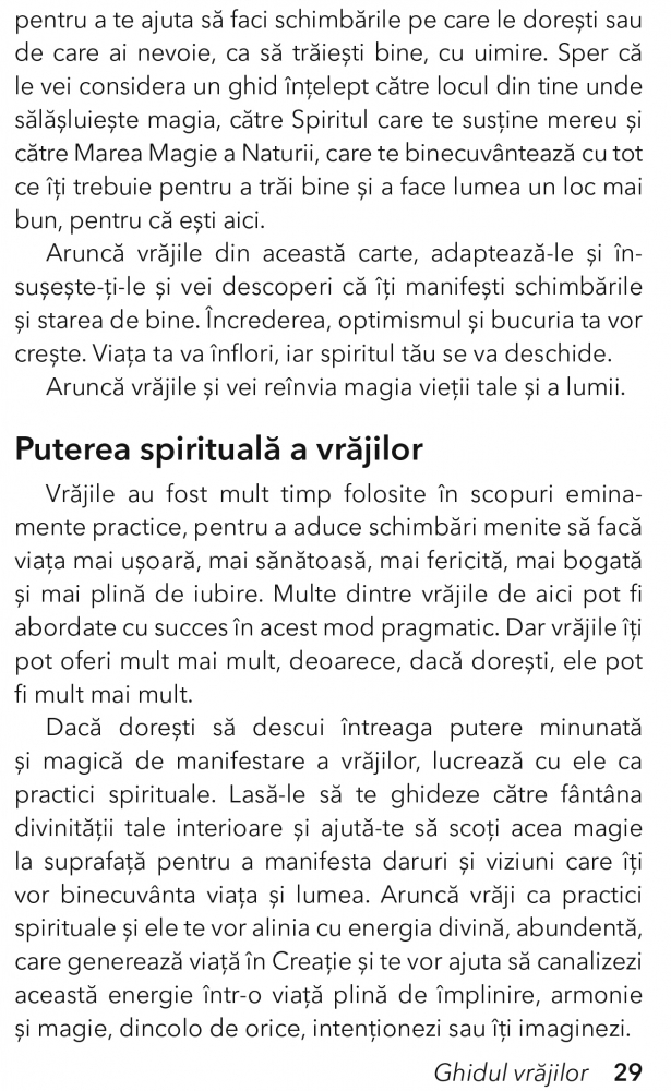 Ghidul vrajilor. Pentru manifestarea schimbarii, a bunastarii si a minunilor de Phyllis Curott [13]