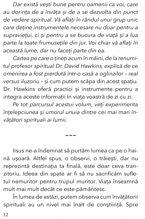 In lume, dar nu parte din ea de David R. Hawkins, M.D., Ph.D. [6]
