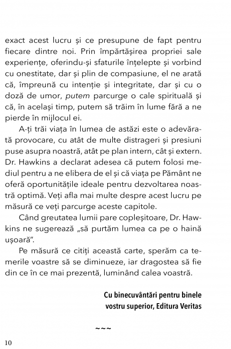 In lume, dar nu parte din ea de David R. Hawkins, M.D., Ph.D. [4]