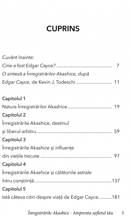 Edgar Cayce, Inregistrarile Akashice. Amprenta sufletului tau de Edgar Cayce [2]