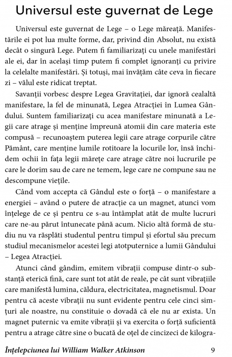 Intelepciunea lui William Walker Atkinson de William Walker Atkinson [3]