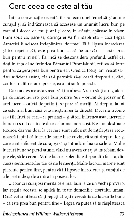 Intelepciunea lui William Walker Atkinson de William Walker Atkinson [6]