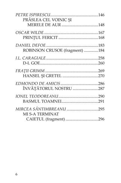 Lecturi Scolare. Antologie de texte literare auxiliare pentru clasa a V-a [3]