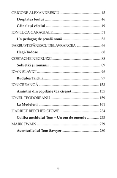 Lecturi Scolare. Antologie de texte literare auxiliare pentru clasa a VI-a [3]