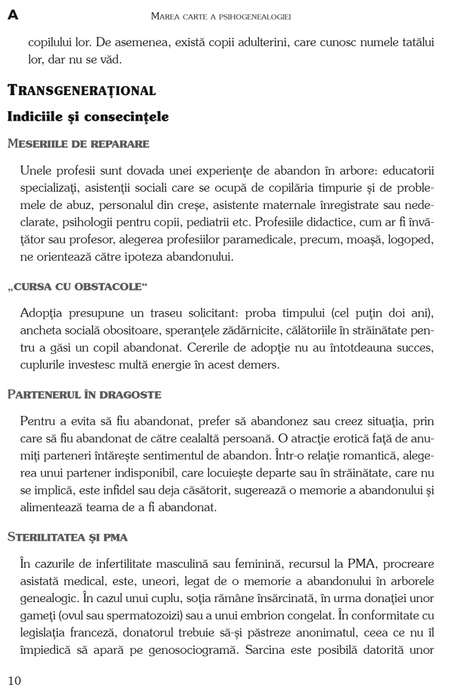 Marea carte a Psihogenealogiei. In miezul cuvintelor de la A la Z de Paola Del Castillo [6]