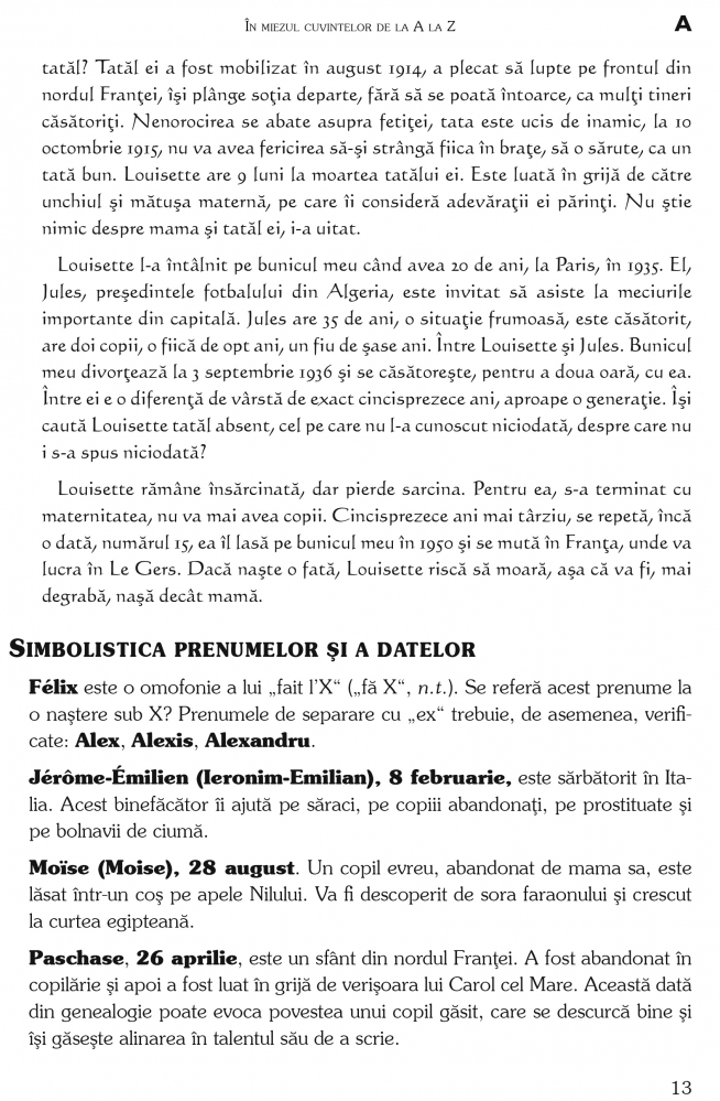 Marea carte a Psihogenealogiei. In miezul cuvintelor de la A la Z de Paola Del Castillo [9]