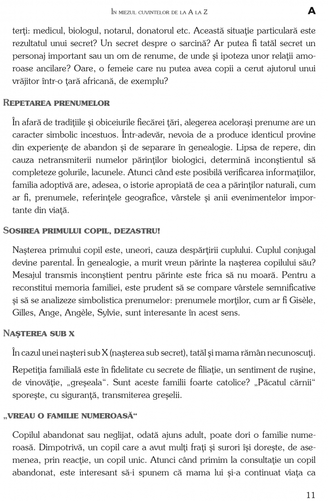 Marea carte a Psihogenealogiei. In miezul cuvintelor de la A la Z de Paola Del Castillo [7]