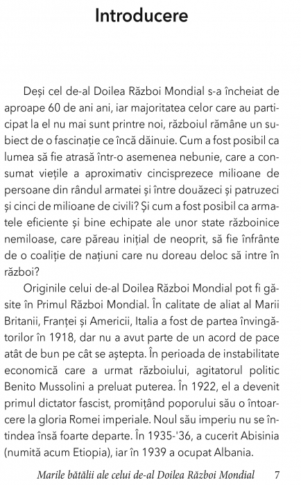 Marile batalii ale celui de-al Doilea Razboi Mondial de Michael Dudley [3]