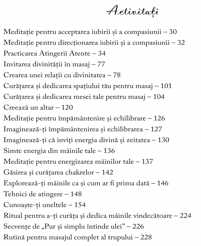 Masajul Sacru. Magia si ritualul atingerii linistitoare de Debra DeAngelo [4]