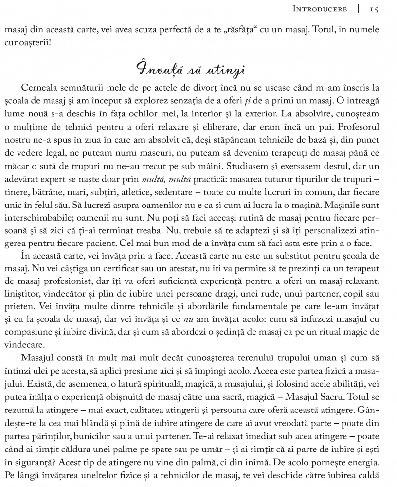 Masajul Sacru. Magia si ritualul atingerii linistitoare de Debra DeAngelo [11]