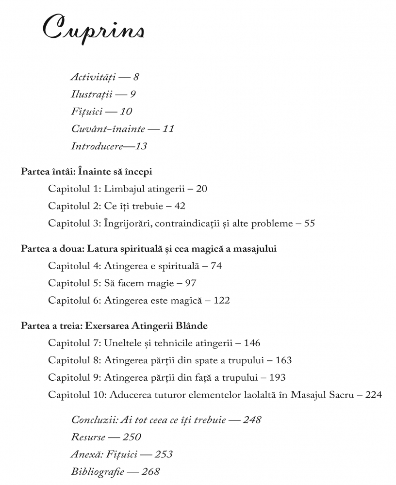 Masajul Sacru. Magia si ritualul atingerii linistitoare de Debra DeAngelo [3]