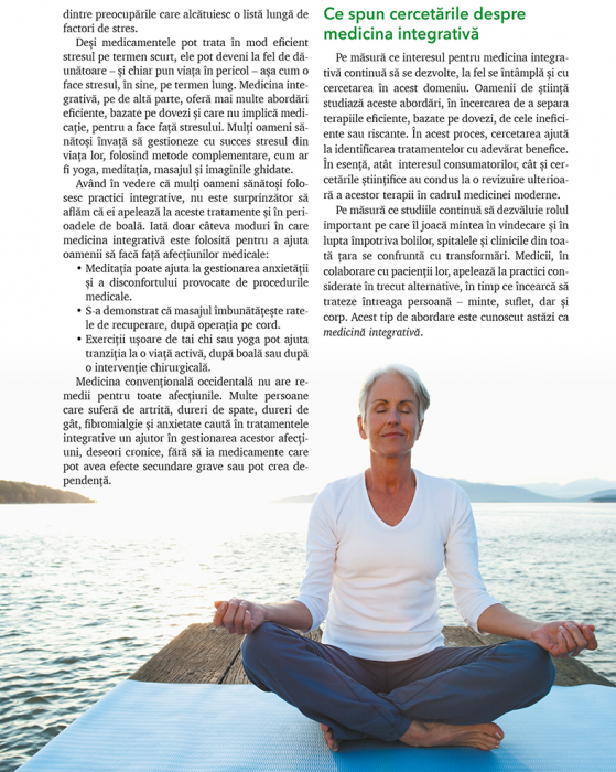 Mayo Clinic. Ghid de medicina integrativa de Brent A. Bauer, M.D. [10]