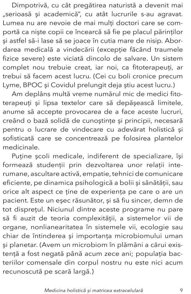 Medicina Holistica si Matricea Extracelulara de Matthew Wood [5]
