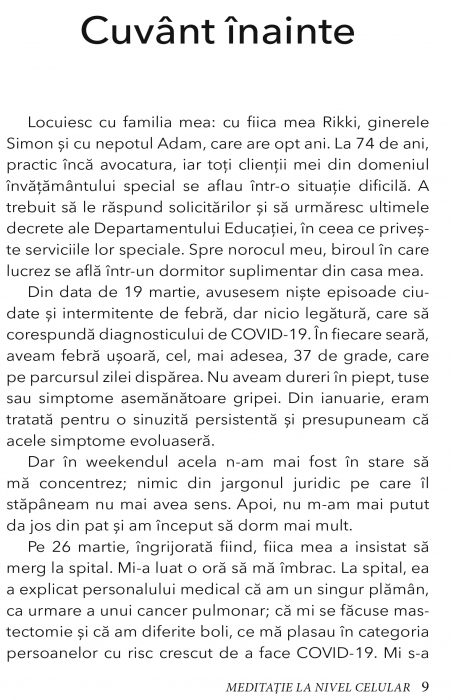 Meditatie la nivel Celular de Dr. Barry Grundland, Patricia Kay, M.A., CCH, CSD [4]