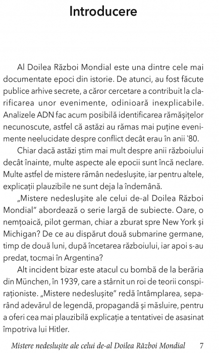 Mistere nedeslusite ale celui de-al Doilea Razboi Mondial de Michael FitzGerald [4]
