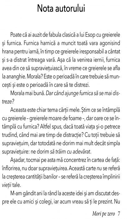 Mori pe zero de Bill Perkins [3]