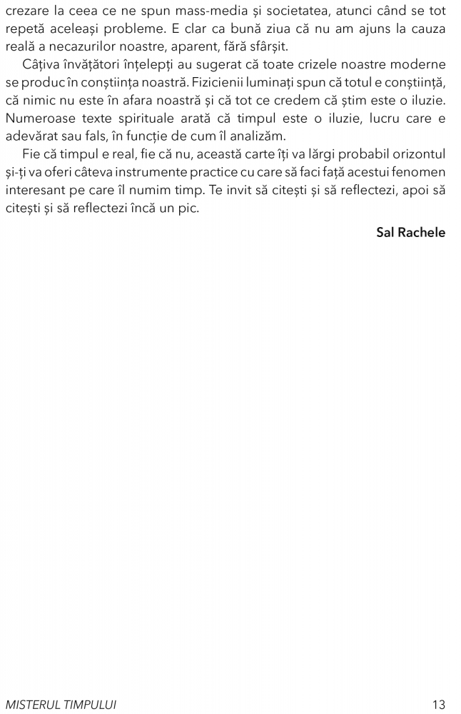 Misterul timpului de Sal Rachele [10]