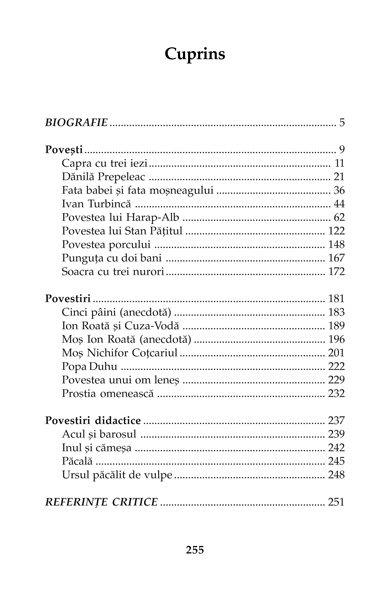 Povesti si povestiri de Ion Creanga [2]
