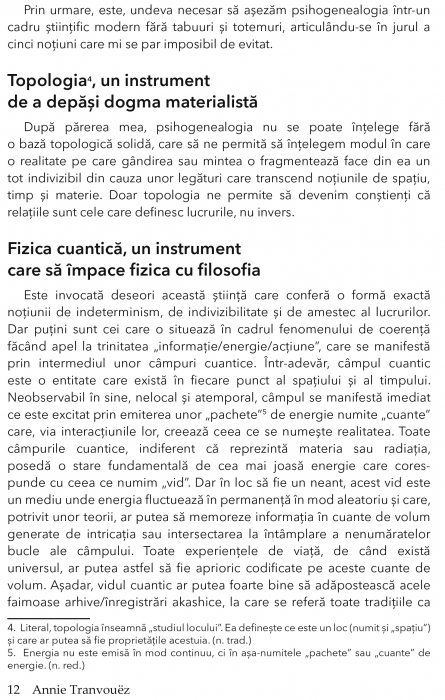 Psihogenealogia si Fizica cuantica de Annie Tranvouez, Marc Henry [3]