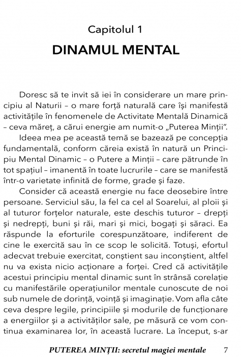 Puterea Mintii. Secretul magiei mentale de William Walker Atkinson [4]
