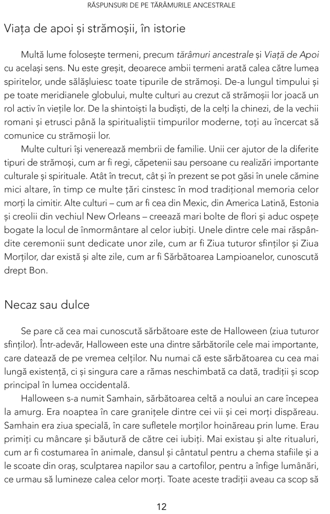 Raspunsuri de pe taramurile ancestrale de Sharon Anne Klingler [7]