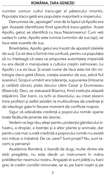 ROMANIA, TARA GENEZEI de Vasile Manea, Emil Strainu [4]
