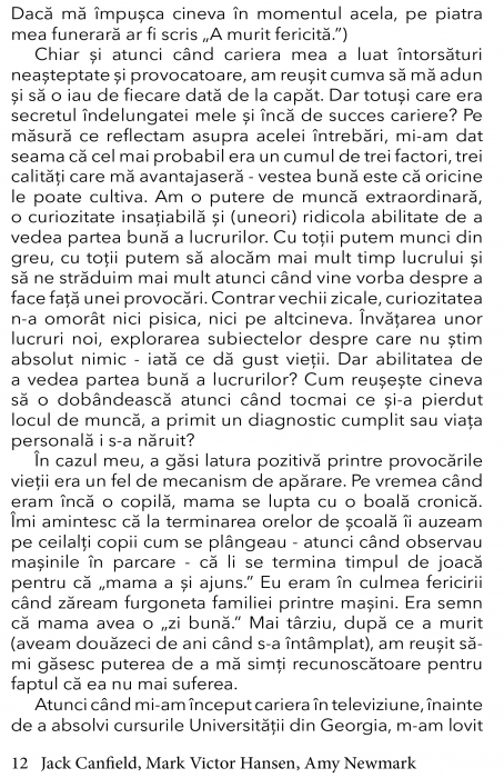 Supa de Pui pentru Suflet. Gandeste pozitiv de Jack Canfield [8]