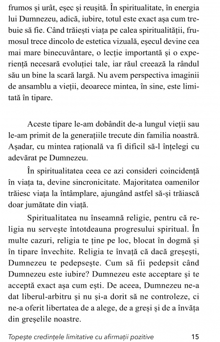 Topeste credintele limitative cu afirmatii pozitive de Cristiana Iacob [9]