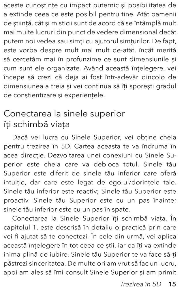 Trezirea in 5D. Ghid practic pentru transformarea multidimensionala de Maureen J. St. Germain [6]