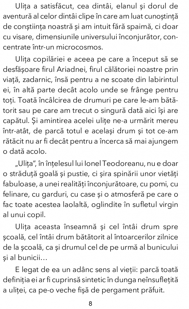 Ulita copilariei de Ionel Teodoreanu [4]