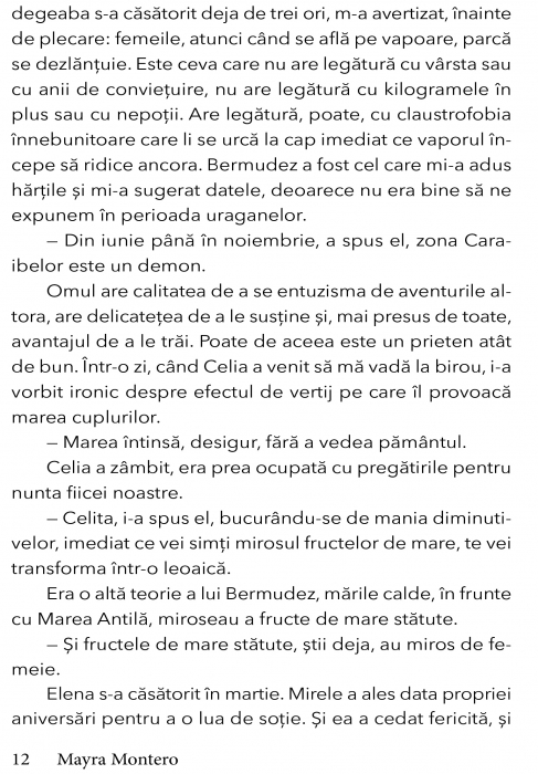 Ultima noapte petrecuta cu tine de Mayra Montero [6]