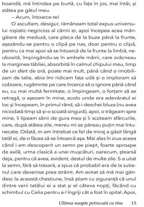 Ultima noapte petrecuta cu tine de Mayra Montero [9]