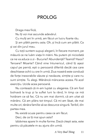 A very bad thing de J.T. Ellison [1]