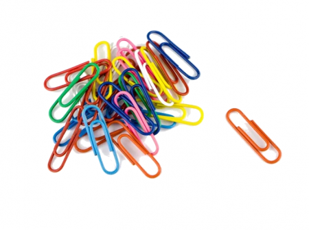 Accesorii Arhivare - Agrafe hartie colorate 33 mm