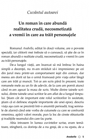 Anabella. Vol. 1 de Dora Alina Romanescu [1]