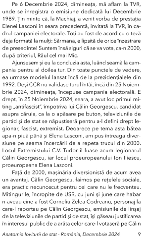 Anatomia Loviturii de Stat - Romania, decembrie 2024 de Dan Tomozei [3]