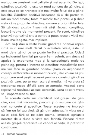 Arta de a gandi pozitiv de Tomas Navarro [7]