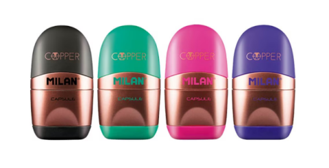 Birotica & Papetarie - Ascutitoare cu radiera, Copper MILAN