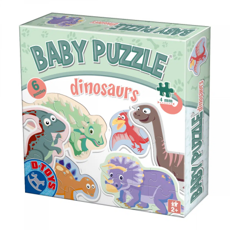 Puzzle-uri - Baby Puzzle - Dinozauri