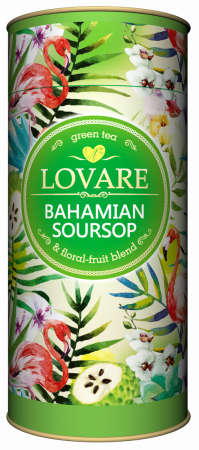 Bahamian soursop Amestec de ceai verde, soursop (graviola) si petale de flori de la Lovare [0]