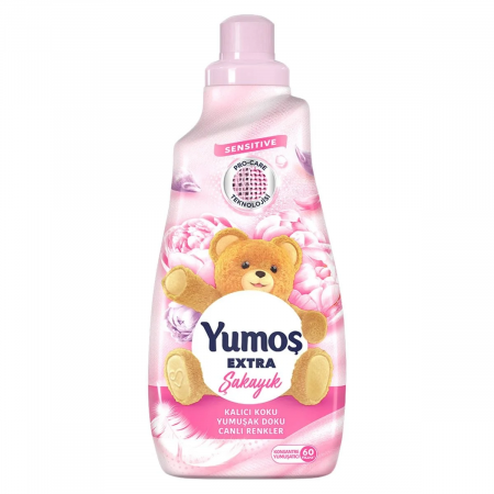 Curatenie & Intretinere - Balsam de rufe concentrat Yumos Extra Sensitive 60 spalari 1440 ml