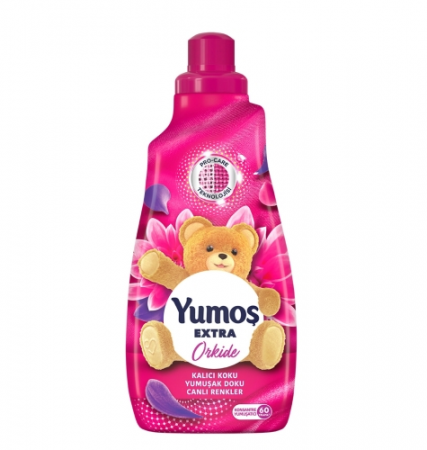 Curatenie & Intretinere - Balsam de rufe Yumos ,orhidee, 60 spalari, 1440 ml