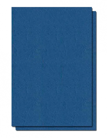 Articole scolare - Coperta A4 Imitatie Piele 100buc/set 250 Gr - Albastru