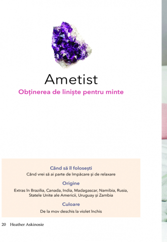 CRYSTAL 365. GHIDUL TAU pentru sanatate, bunastare financiara si echilibru de Heather Askinosie [14]