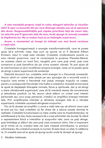 CRYSTAL 365. GHIDUL TAU pentru sanatate, bunastare financiara si echilibru de Heather Askinosie [7]