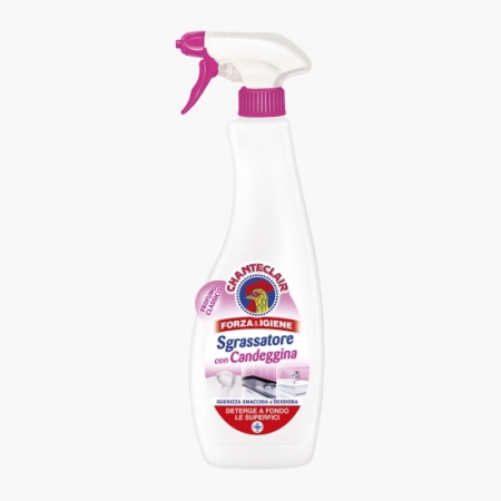 Solutii suprafete bucatarie - Degresant universal spray, Chante Clair, cu inalbitor, 625 ml