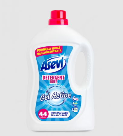Detergenti Lichizi - Detergent Rufe Asevi Gel Active, 2.4L